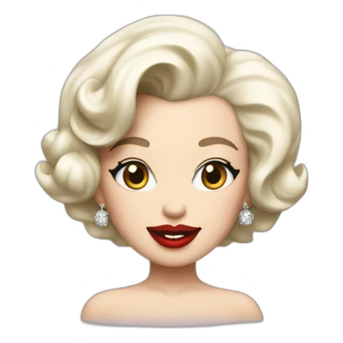 Marylin monroe sticker