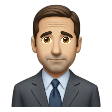 Michael scott from office sticker