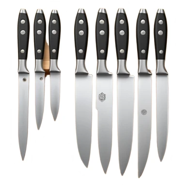 knife set sticker