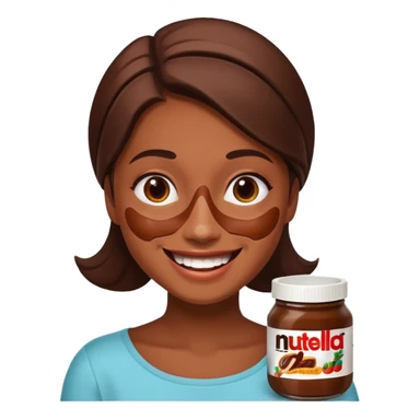 nutella carla sticker