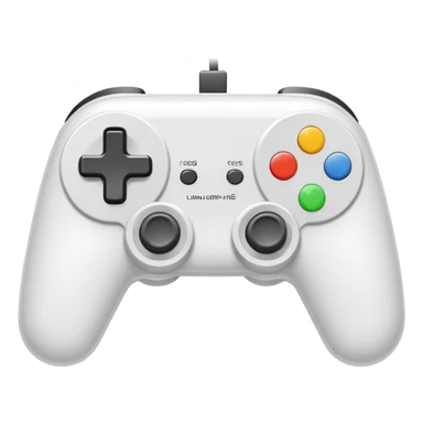 White Gamepad, tube sticker