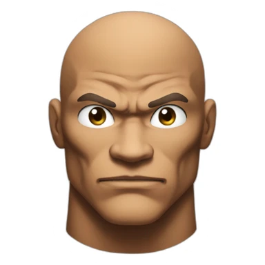Evil Baki the Grappler sticker