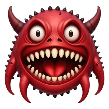 The Upside Down's Monsters sticker