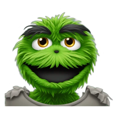 oscar the grouch sticker
