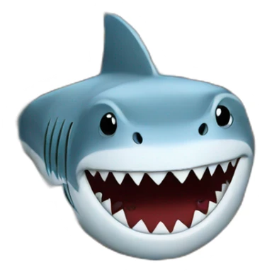 shark m&ms sticker