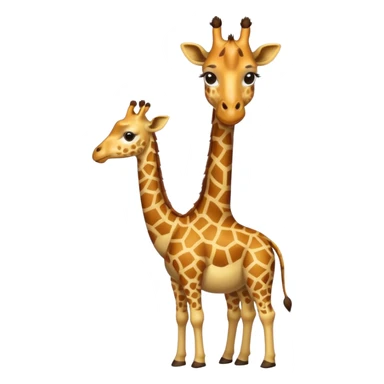 Giraffe in pajamas
 sticker