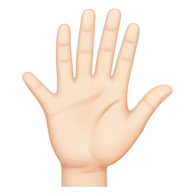 hand across neck  sticker