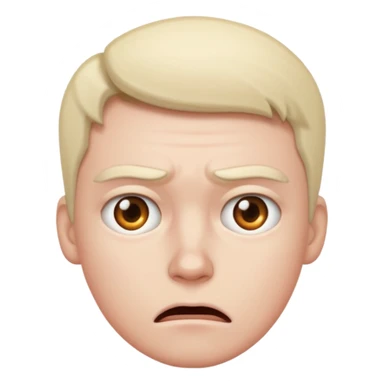 person annoyed sticker