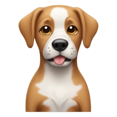 Dog with joint sticker