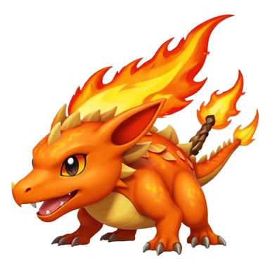 Dracaufeu pokemon sticker