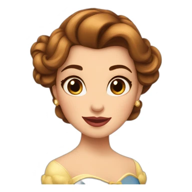 Belle Disney sticker
