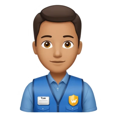 Walmart worker odp sticker