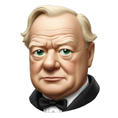 Winston Churchill sticker