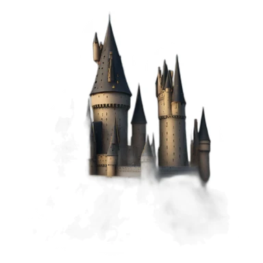 hogwarts castle sticker