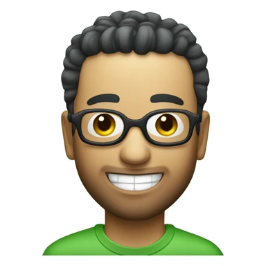 Green Kia soul winking sticker