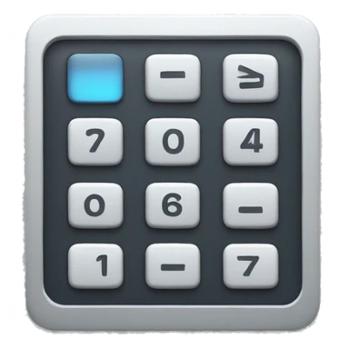 keypad button sticker