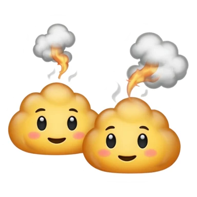 2 puffs very black  sticker