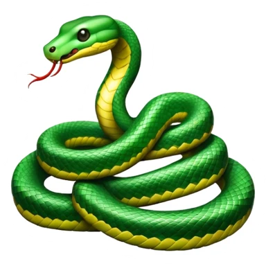Snake sticker