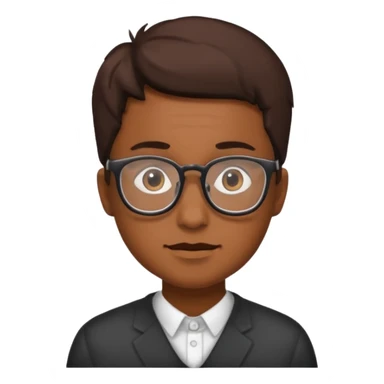 Carnero con lentes sticker