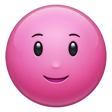 pink planet  sticker