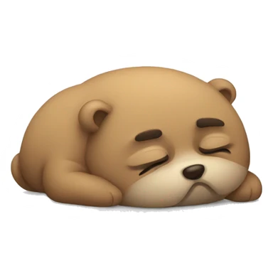 sleepy sticker