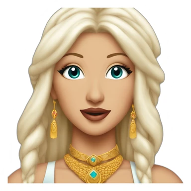 christina aguilera Aladdin sticker