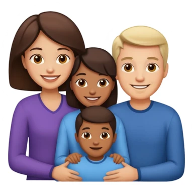 Eigene Familienbild sticker