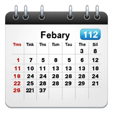 fecha del dia 11 de febrero de 2026 sticker