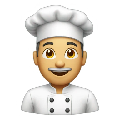 Baking chef sticker
