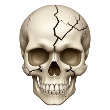 Skull That's mindblown sticker