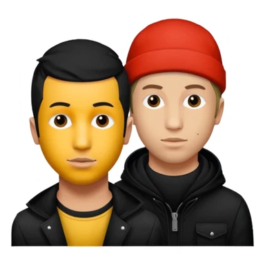 twenty one pilots band sticker