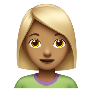 Autistic girl sticker