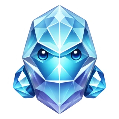 Crystal Golem sticker