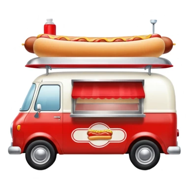 Hot dog van🚐 sticker