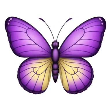 Borboleta roxa sticker