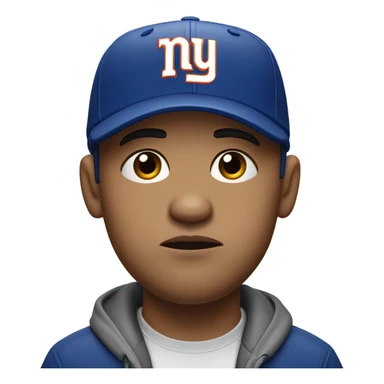 Sad NY Giants Fan sticker