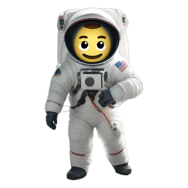 Elon musk on the moon sticker