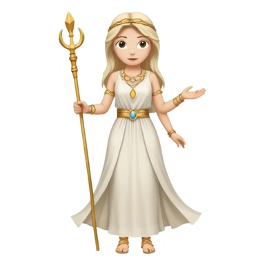 diosa tanit de cuerpo completo sticker