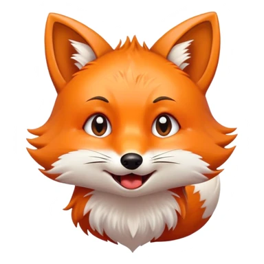 Tiny fox crying out loud sticker