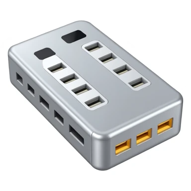 a real, highly realistic modem sticker