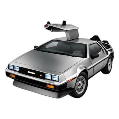 DeLorean DMC-12 sticker