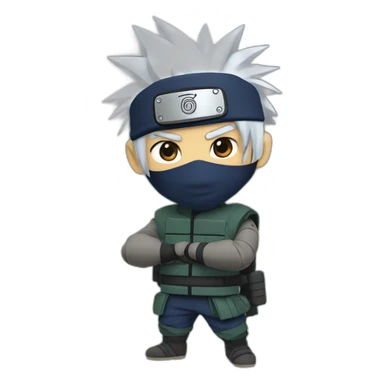Kakashi faisant un doigt d’honneur sticker