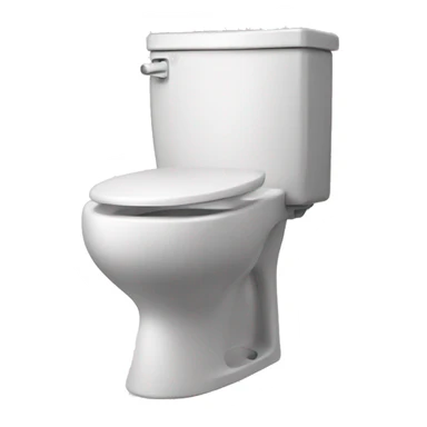 Skibidi toilet with bows sticker