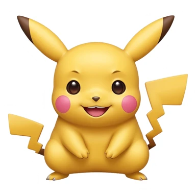 Créate a pikatchu emoji sticker