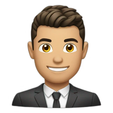 Cristiano Ronaldo suu sticker