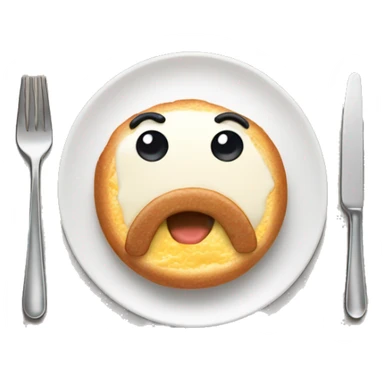 Hungry for breakfast sticker