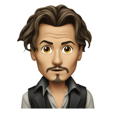 Johnny depp sticker