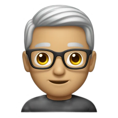 tim cook with a black macbook pro sticker