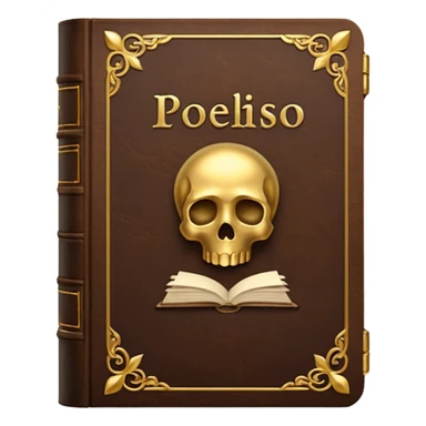 libro de poesias sticker