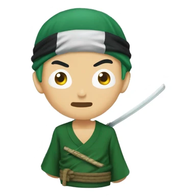 roronoa zoro sticker